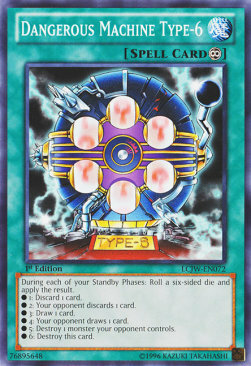 Dangerous Machine Type-6 Card Front