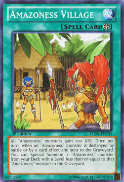 Amazoness Village Card Front