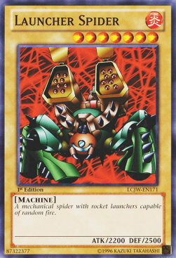 Launcher Spider Card Front