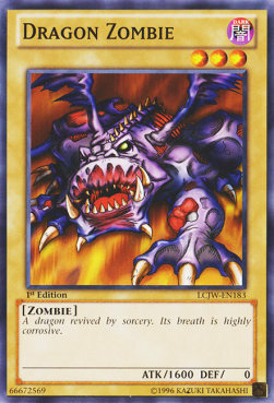 Dragon Zombie Card Front