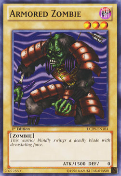 Armored Zombie Card Front