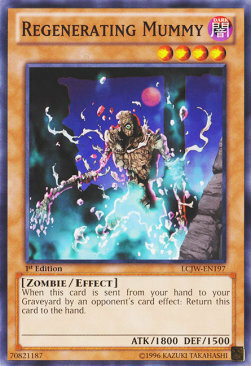 Regenerating Mummy Card Front