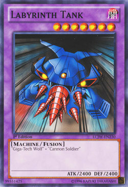 Labyrinth Tank Card Front