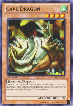 Cave Dragon Card Front