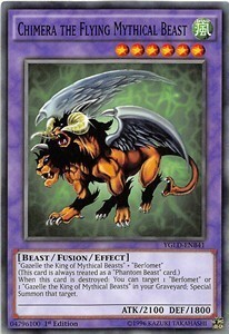 Chimera the Flying Mythical Beast Card Front