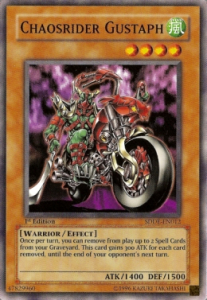 Chaosrider Gustaph Card Front