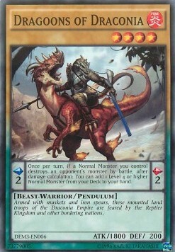 Dragoons of Draconia Card Front