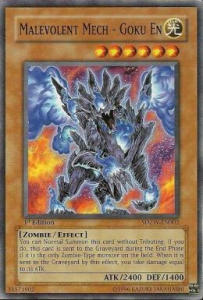 Malevolent Mech - Goku En Card Front