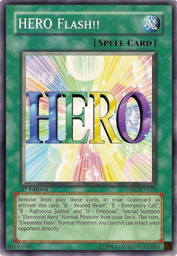 Hero Flash!! Card Front