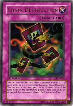 Chain Destruction Card Front