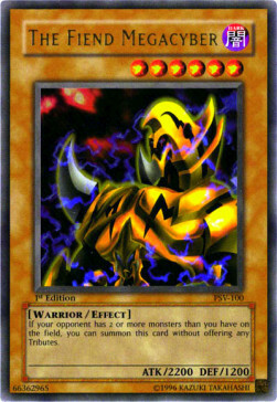 The Fiend Megacyber Card Front