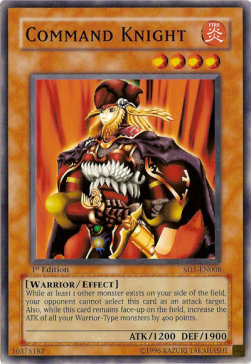 Command Knight Card Front