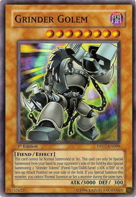 Grinder Golem Card Front