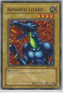 Armored Lizard Card Front