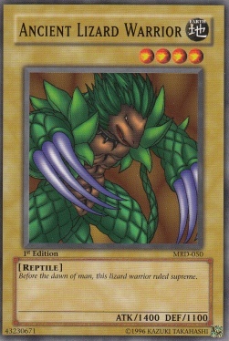 Ancient Lizard Warrior Card Front