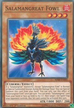 Salamangreat Fowl Card Front