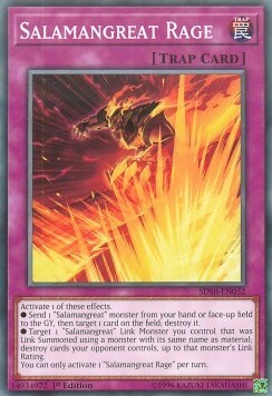 Salamangreat Rage Card Front