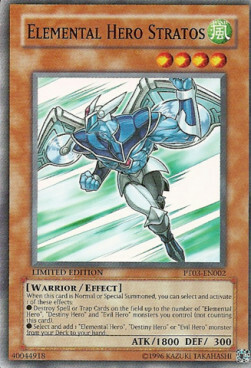 Elemental HERO Stratos Card Front