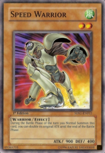 Speed Warrior Card Front