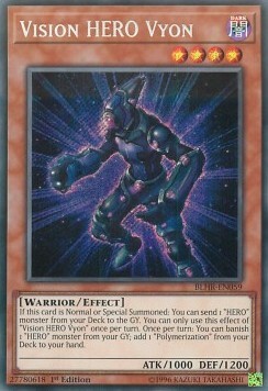 Vision HERO Vyon Card Front