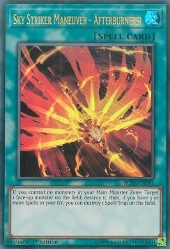 Sky Striker Maneuver - Afterburners! Card Front