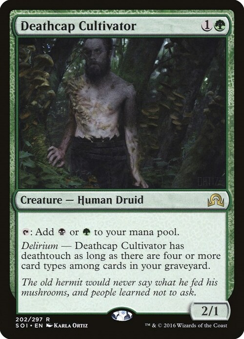 Deathcap Cultivator Card Front