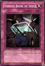 Hidden Book of Spell Card Front