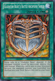 Gladiator Beast's Battle Archfiend Shield