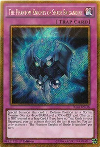 The Phantom Knights of Shade Brigandine Card Front