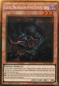 Cagna, Malebranche of the Burning Abyss Card Front