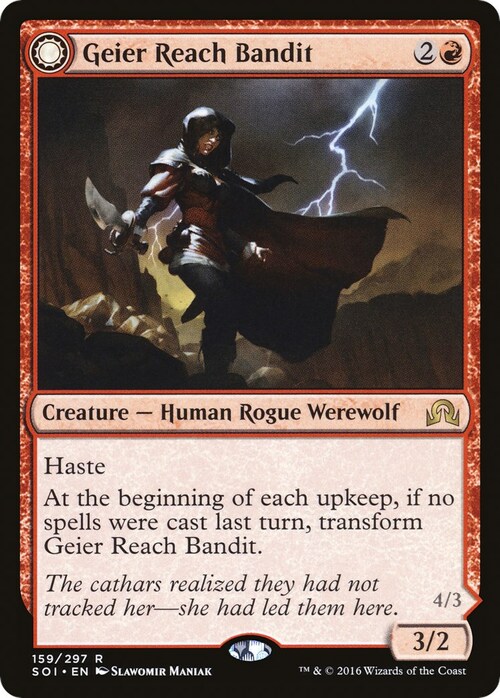 Geier Reach Bandit // Vildin-Pack Alpha Card Front