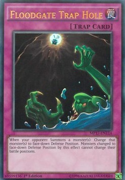 Floodgate Trap Hole Card Front