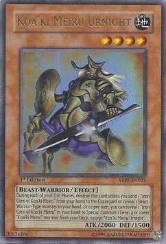 Koa'ki Meiru Urnight Card Front