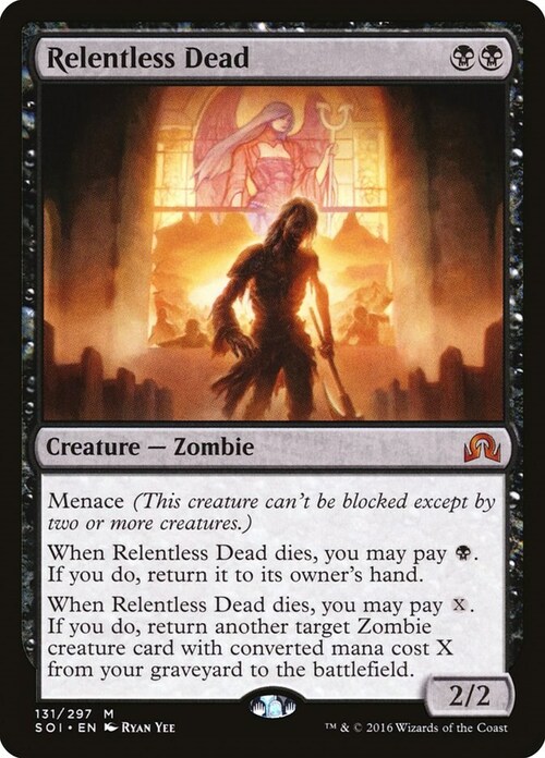 Relentless Dead Card Front