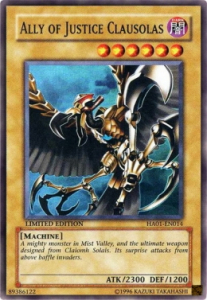 Ally of Justice Clausolas Card Front