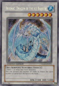 Brionac, Dragon of the Ice Barrier Card Front