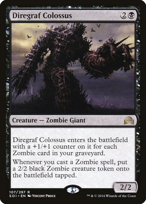 Diregraf Colossus Card Front