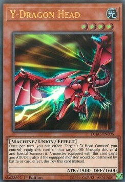 Y-Dragon Head Card Front