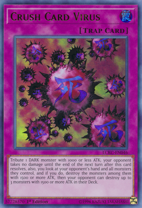 Crush Card Virus Card Front