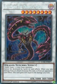 Beelze of the Diabolic Dragons Card Front