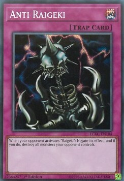 Anti Raigeki Card Front