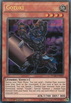 Gozuki Card Front