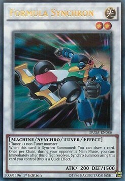 Formula Synchron Card Front