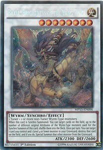 Baxia, Brightness of the Yang Zing Card Front