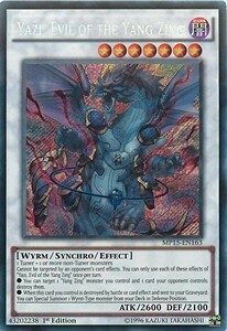 Yazi, Evil of the Yang Zing Card Front