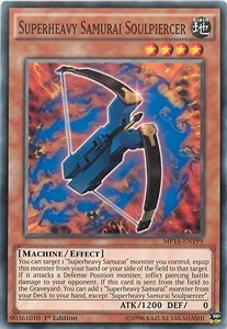 Superheavy Samurai Soulpiercer Card Front