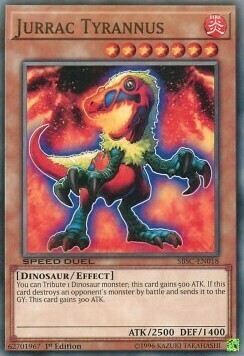 Jurrac Tyrannus Card Front