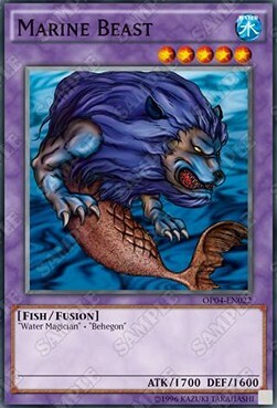 Marine Beast Card Front