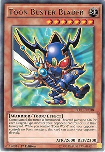 Toon Buster Blader Card Front