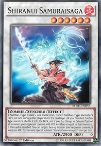 Shiranui Samuraisaga Card Front